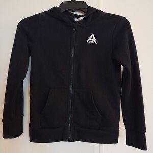 Reebok Zippered Hoodie Girls Size 7/8 M